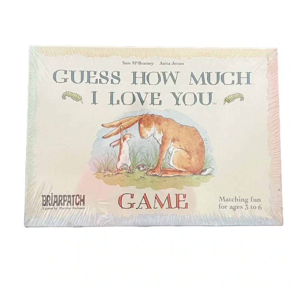 Briarpatch Vintage 90s Sealed Guess How Much I Love You Matching Game